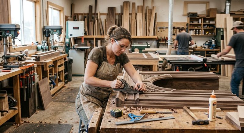 Interior Woodworking in Wilmington, NC