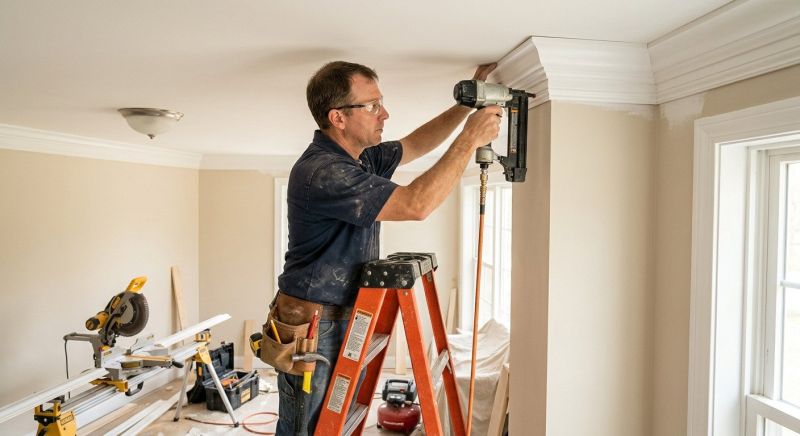 Shoe Molding Installation in Wilmington, NC