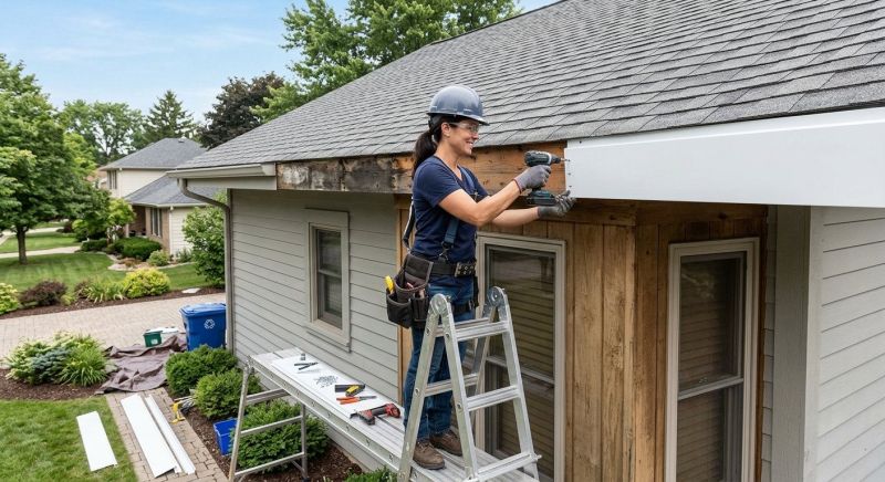 Aluminum Trim Installation in Conroe, TX