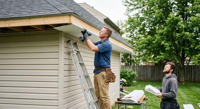 Eaves Installation in Conroe, TX