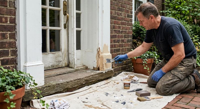 Exterior Door Trim Repair in Olathe, KS