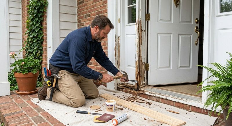 Exterior Molding Repair in Conroe, TX