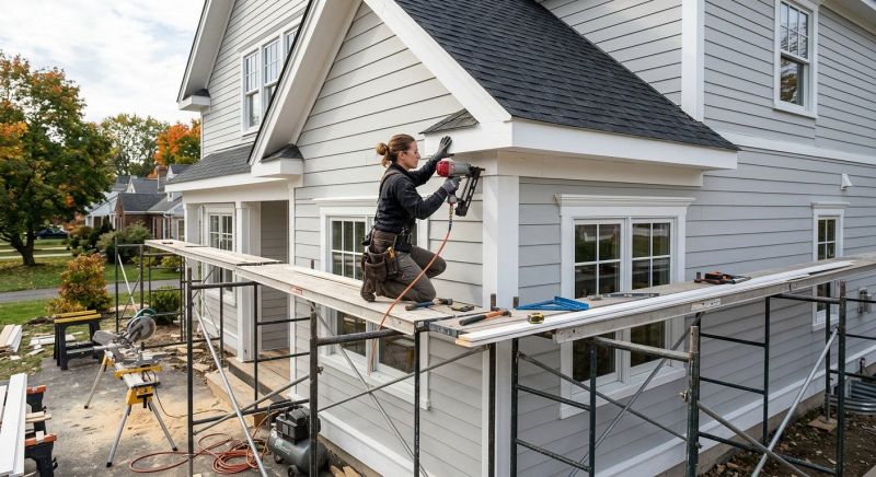 Exterior Trim Work in Kansas City, KS