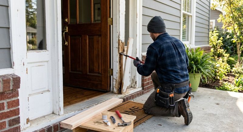 Exterior Window Molding Repair in Kansas City, KS