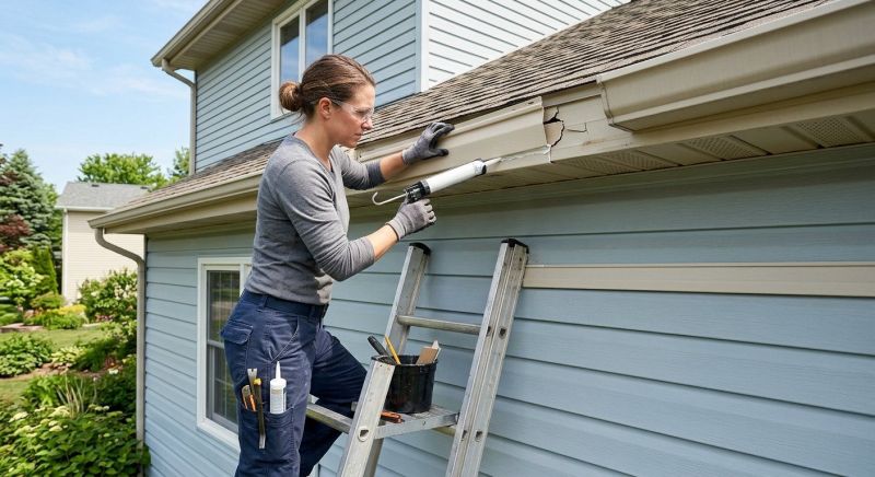 Exterior Window Molding Repair in Alpharetta, GA