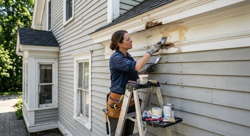 Exterior Window Molding Repair in Olathe, KS