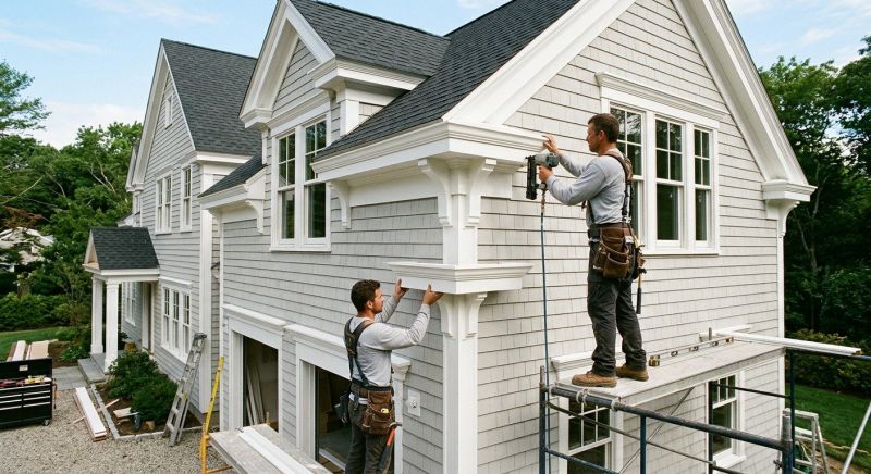 Gable Vent Installation in Alpharetta, GA