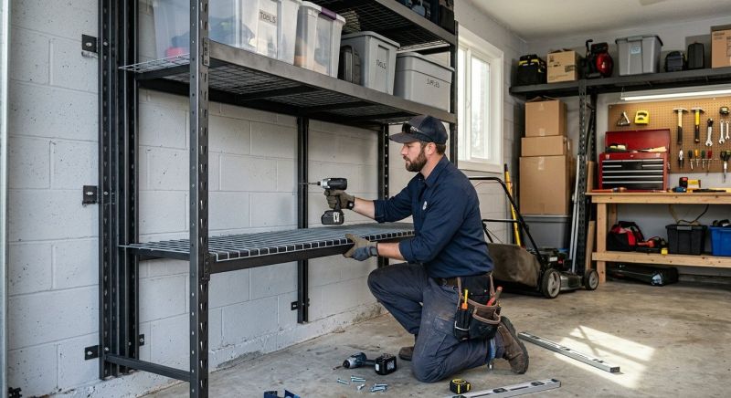 Garage Shelves Installation in Loudoun County, VA