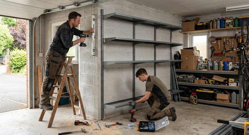 Garage Shelves Installation in Arlington, VA