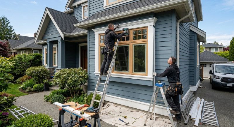 House Trim Installation in Wilmington, NC
