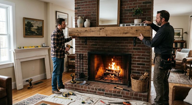 Mantel Installation Service in Wilmington, NC
