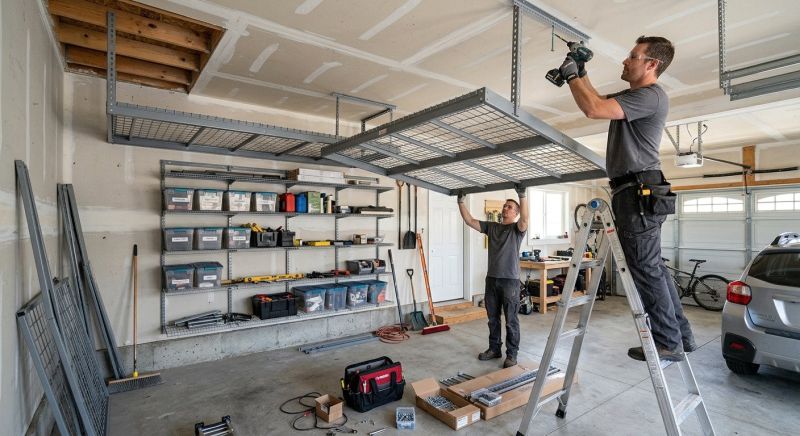 Storage Rack Installation in Silver Spring, MD