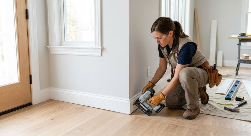 Trim Installation in Wilmington, NC